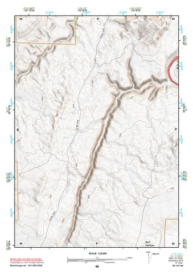 38110NE Page 69 San Rafael Desert Topo Preview 1