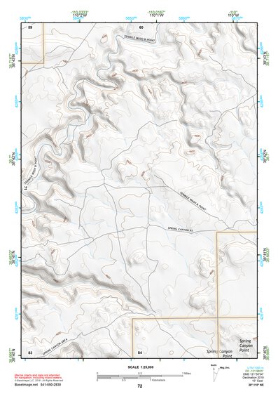 38110NE Page 72 San Rafael Desert Topo Preview 1
