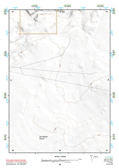38110NE Page 74 San Rafael Desert Topo Preview 1