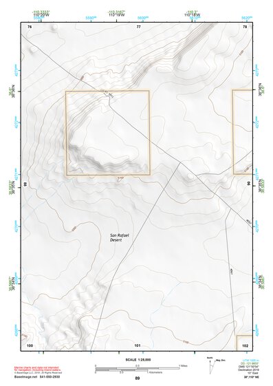 38110NE Page 89 San Rafael Desert Topo Preview 1