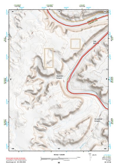 38110NE Page 95 San Rafael Desert Topo Preview 1
