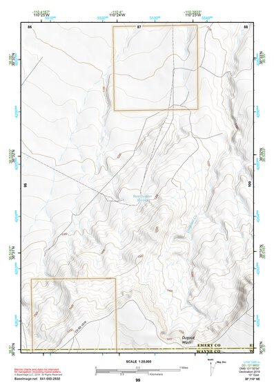 38110NE Page 99 San Rafael Desert Topo Preview 1
