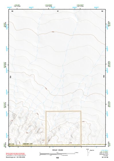 38110NE Page 103 San Rafael Desert Topo Preview 1