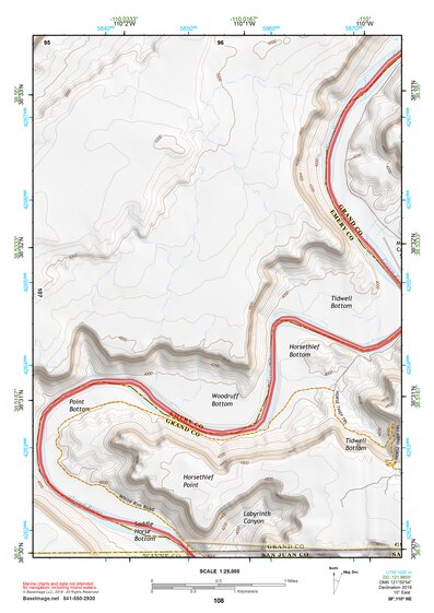 38110NE Page 108 San Rafael Desert Topo Preview 1