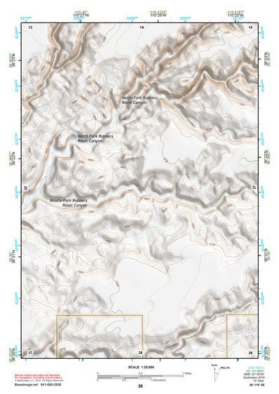 38110SE Page 26 Hanksville Topo Preview 1
