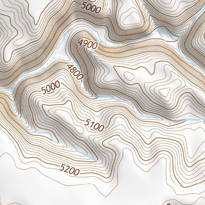 38110SE Page 27 Hanksville Topo Preview 3
