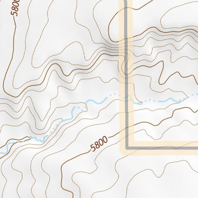 38110SE Page 40 Hanksville Topo Preview 3