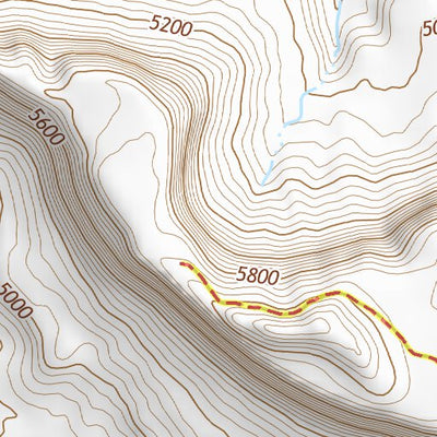 38110SE Page 46 Hanksville Topo Preview 3