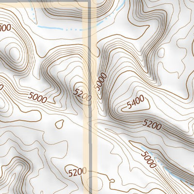38110SE Page 50 Hanksville Topo Preview 2