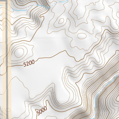 38110SE Page 51 Hanksville Topo Preview 2