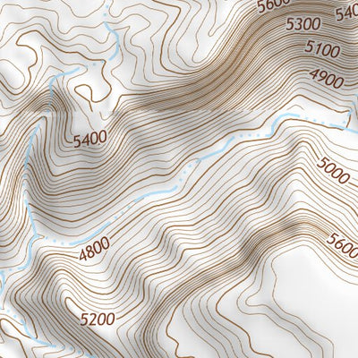 38110SE Page 52 Hanksville Topo Preview 2
