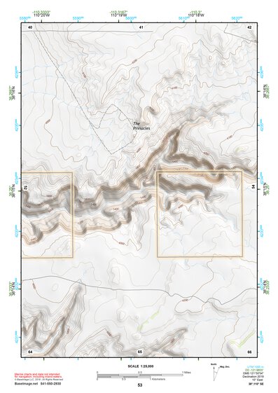38110SE Page 53 Hanksville Topo Preview 1