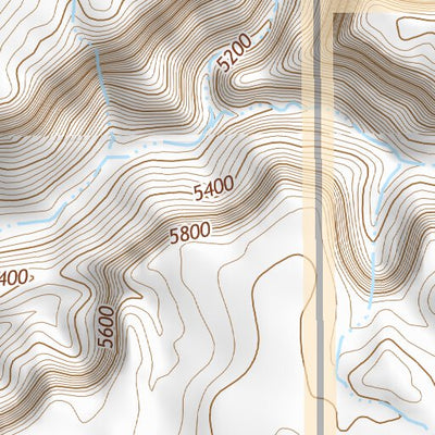 38110SE Page 53 Hanksville Topo Preview 2