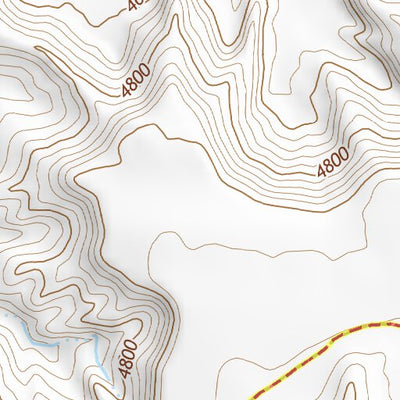 38110SE Page 60 Hanksville Topo Preview 2