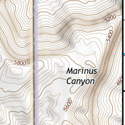 38110SE Page 98 Hanksville Topo Preview 3