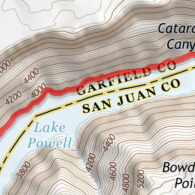 38110SE Page 105 Hanksville Topo Preview 3