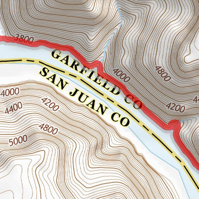 38110SE Page 106 Hanksville Topo Preview 3