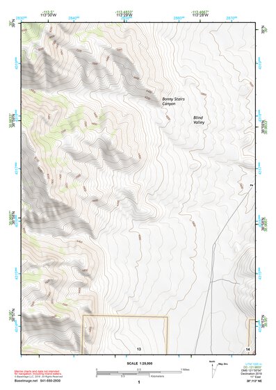 38113NE Page 1 Wah Wah Mountains North Topo Preview 1