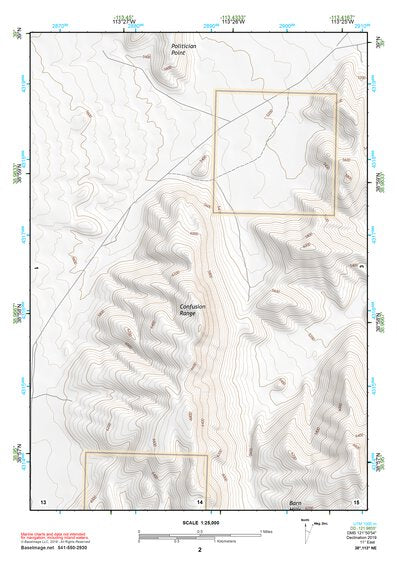 38113NE Page 2 Wah Wah Mountains North Topo Preview 1