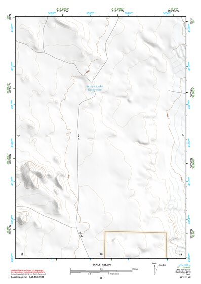 38113NE Page 6 Wah Wah Mountains North Topo Preview 1