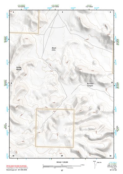 38113NE Page 17 Wah Wah Mountains North Topo Preview 1
