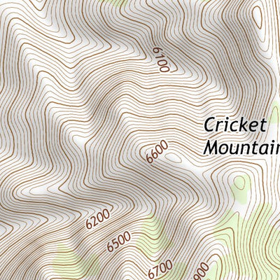 38113NE Page 24 Wah Wah Mountains North Topo Preview 3