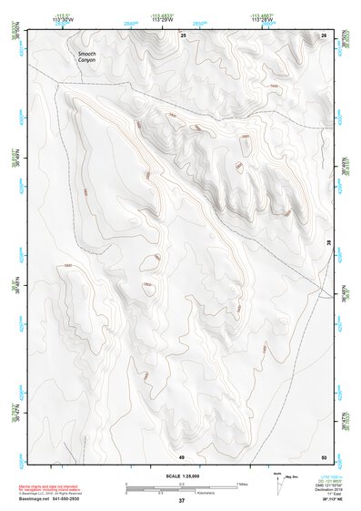 38113NE Page 37 Wah Wah Mountains North Topo Preview 1