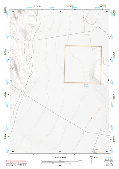 38113NE Page 38 Wah Wah Mountains North Topo Preview 1