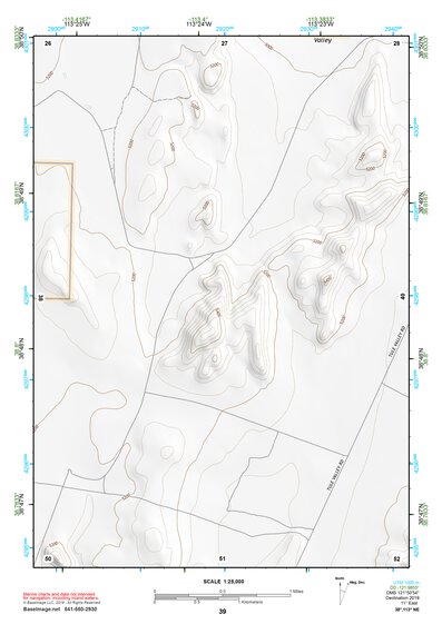 38113NE Page 39 Wah Wah Mountains North Topo Preview 1