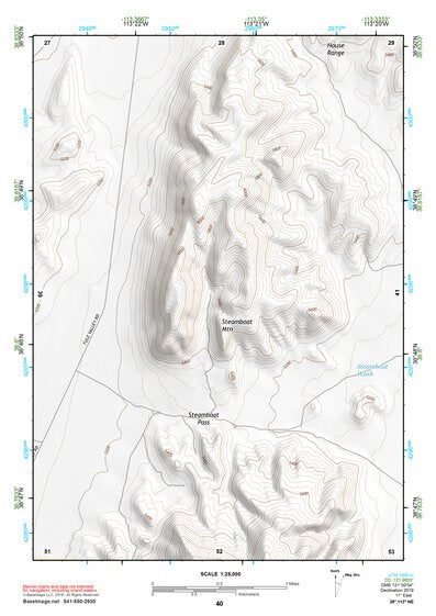 38113NE Page 40 Wah Wah Mountains North Topo Preview 1