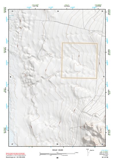 38113NE Page 46 Wah Wah Mountains North Topo Preview 1