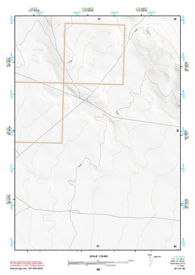 38113NE Page 49 Wah Wah Mountains North Topo Preview 1