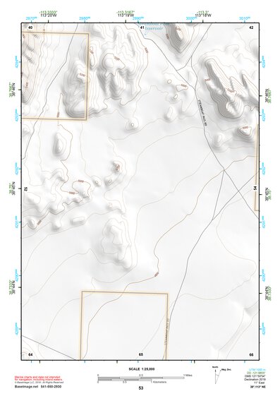 38113NE Page 53 Wah Wah Mountains North Topo Preview 1