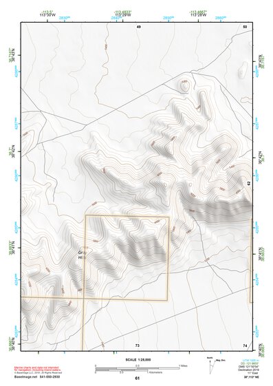 38113NE Page 61 Wah Wah Mountains North Topo Preview 1
