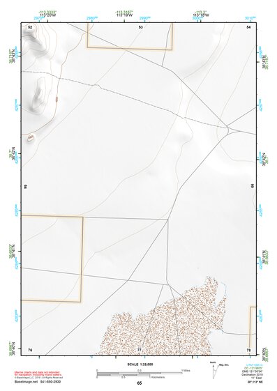 38113NE Page 65 Wah Wah Mountains North Topo Preview 1