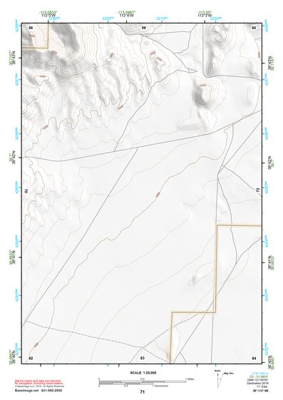 38113NE Page 71 Wah Wah Mountains North Topo Preview 1
