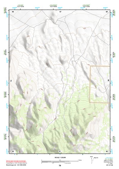 38113NE Page 79 Wah Wah Mountains North Topo Preview 1