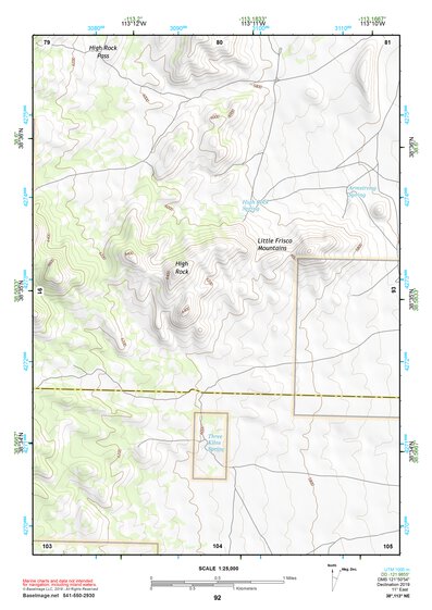 38113NE Page 92 Wah Wah Mountains North Topo Preview 1