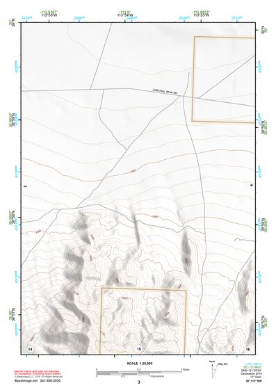 38113NW Page 3 Wah Wah Mountains North Topo Preview 1