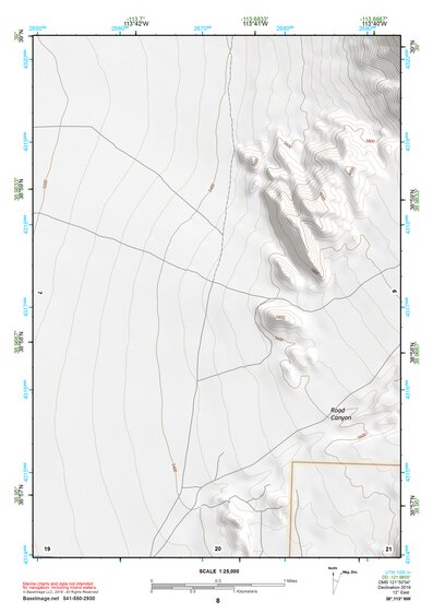 38113NW Page 8 Wah Wah Mountains North Topo Preview 1
