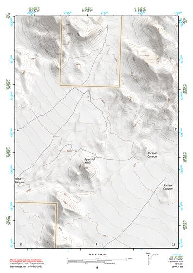 38113NW Page 9 Wah Wah Mountains North Topo Preview 1