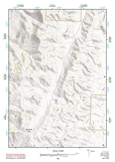 38113NW Page 15 Wah Wah Mountains North Topo Preview 1