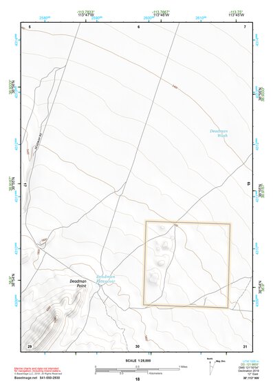 38113NW Page 18 Wah Wah Mountains North Topo Preview 1