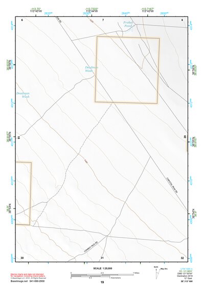 38113NW Page 19 Wah Wah Mountains North Topo Preview 1