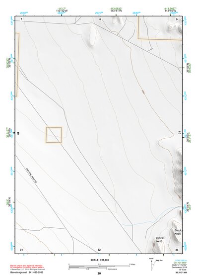 38113NW Page 20 Wah Wah Mountains North Topo Preview 1