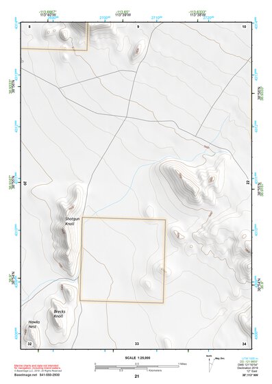 38113NW Page 21 Wah Wah Mountains North Topo Preview 1
