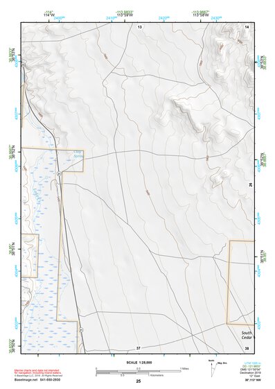 38113NW Page 25 Wah Wah Mountains North Topo Preview 1