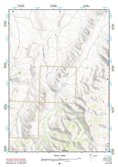38113NW Page 29 Wah Wah Mountains North Topo Preview 1