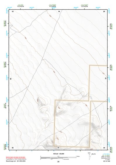 38113NW Page 31 Wah Wah Mountains North Topo Preview 1