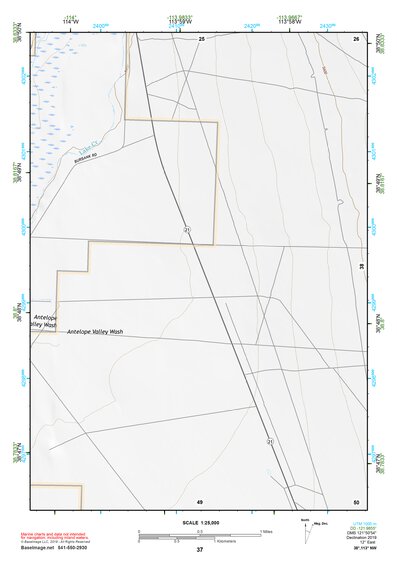 38113NW Page 37 Wah Wah Mountains North Topo Preview 1